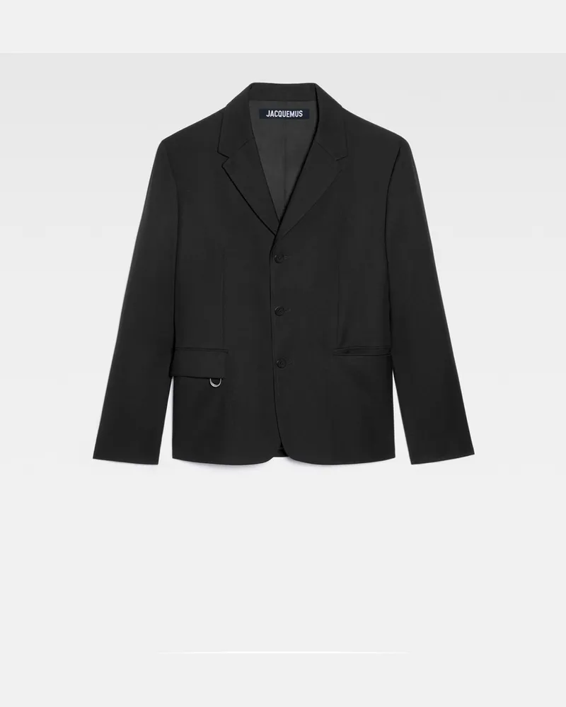 Jacquemus The Cabri Jacket - Black Black