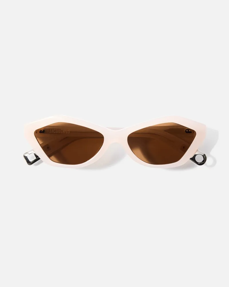 Jacquemus Die Bambino Sonnenbrille - Rosa Hellrosa