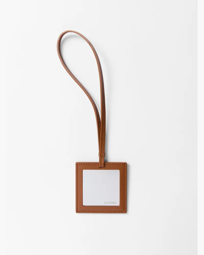Jacquemus The Mirror Charm - Brown Brown