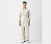 The Simon Long-sleeve Shirt - Jacquard Stripes Logo