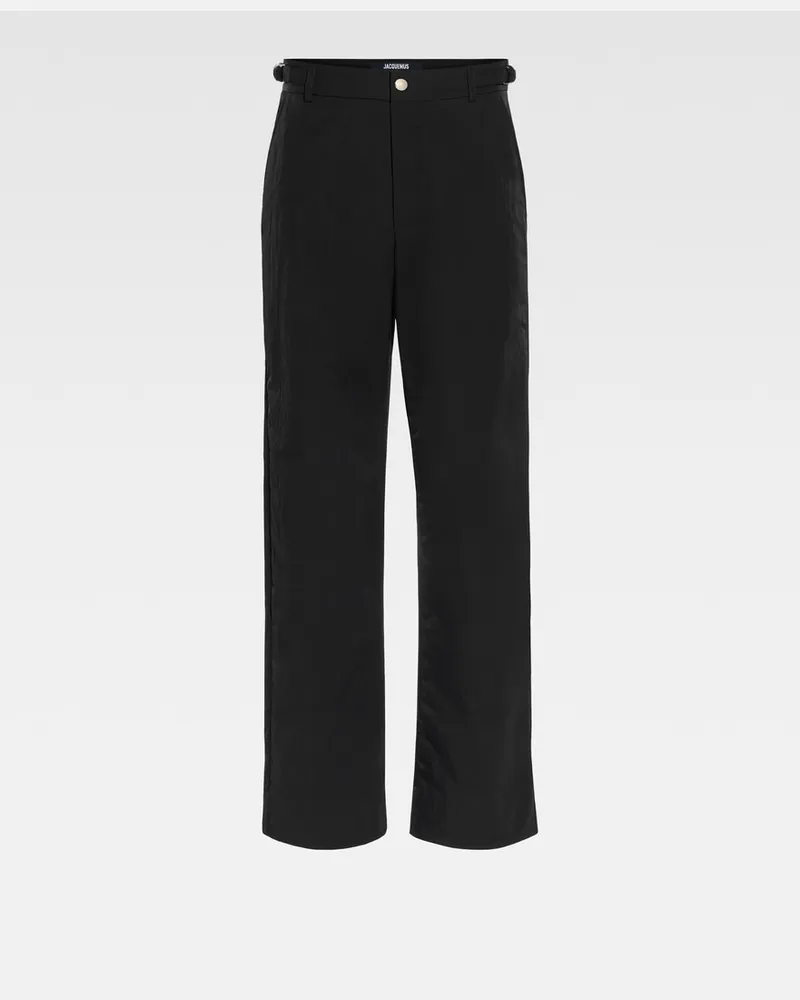 Jacquemus The Jean Pants - Black Black