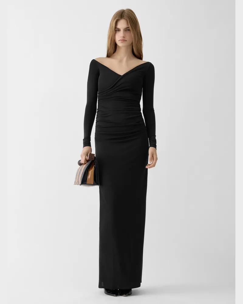 Jacquemus The Rita Dress - Black Black