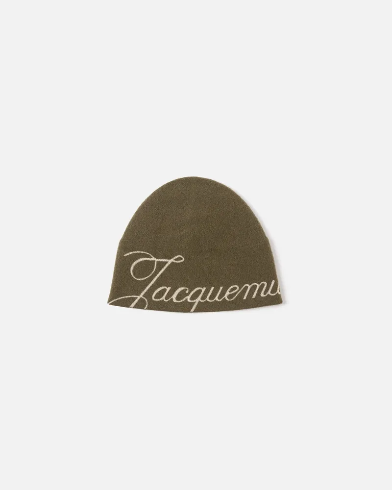 Jacquemus The Atelier Beanie - Khaki Khaki