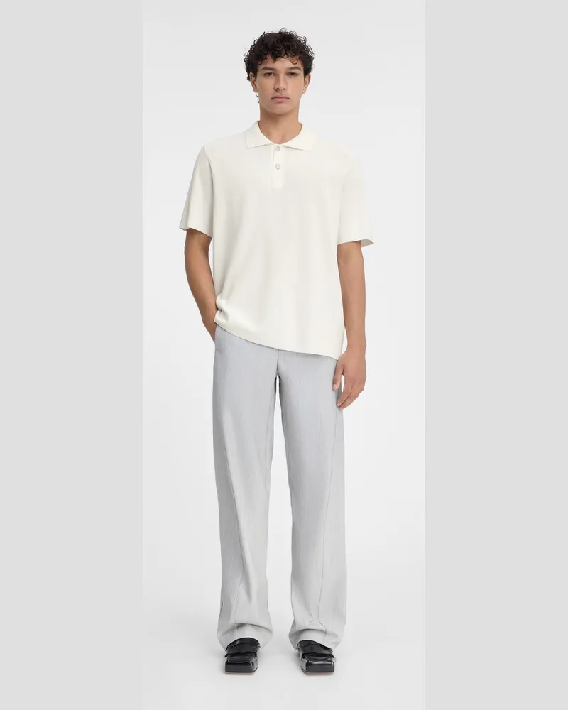 Jacquemus The Knit Polo Shirt - Off-White Off-white