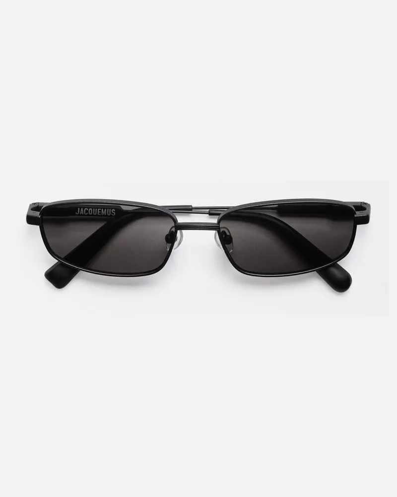 Jacquemus The Sera Sunglasses - Black Matt Black