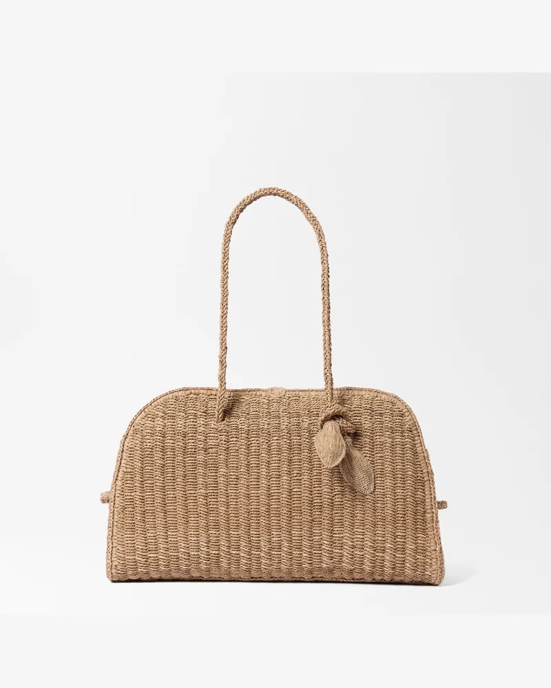 Jacquemus The Raffia Turismo - Beige Beige