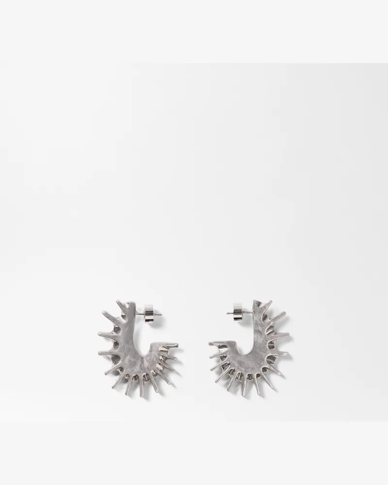 Jacquemus Die Hippocampe Ohrringe - Silber Silber