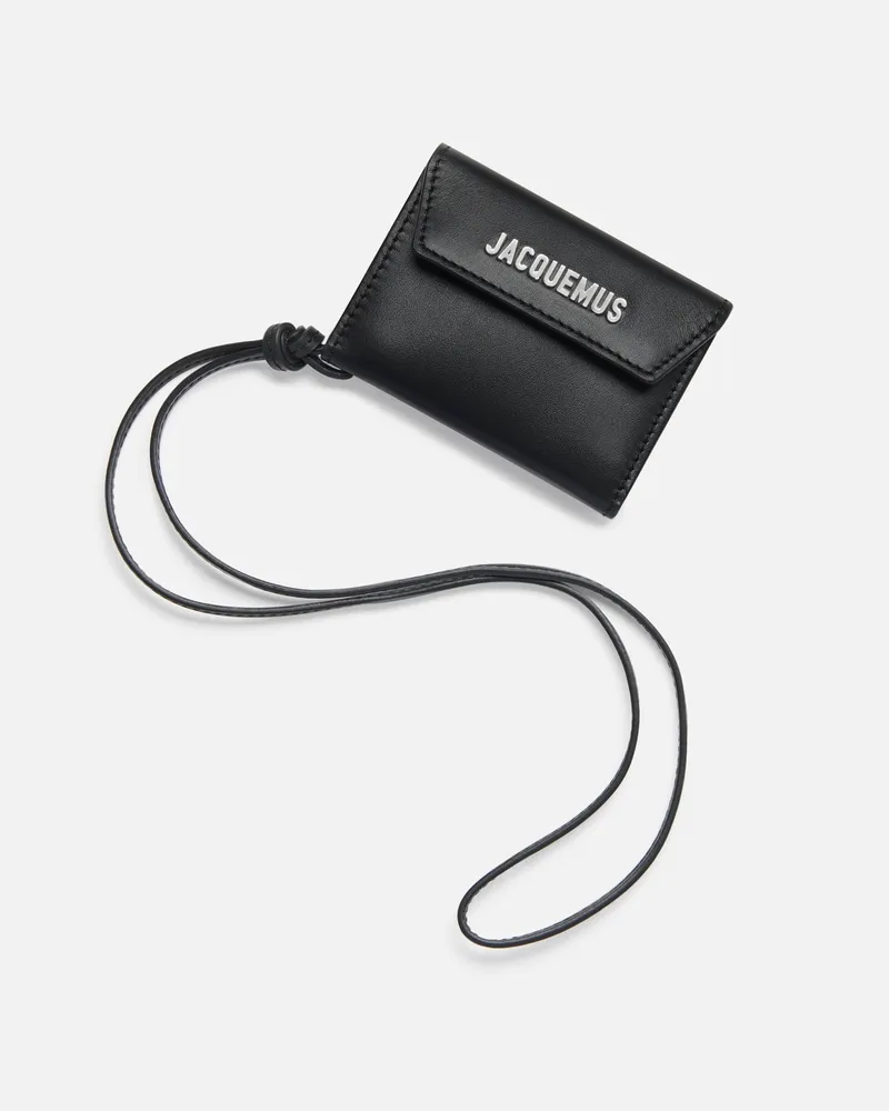 Jacquemus The Jacquemus Wallet - Black Black