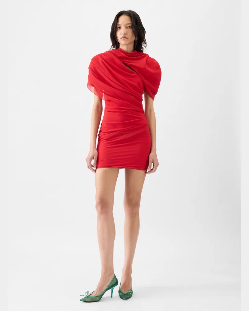 Jacquemus La Robe Castagna - Rot Rot
