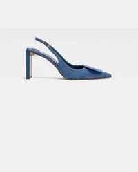 Jacquemus The High Duelo Slingbacks - Blue Blue