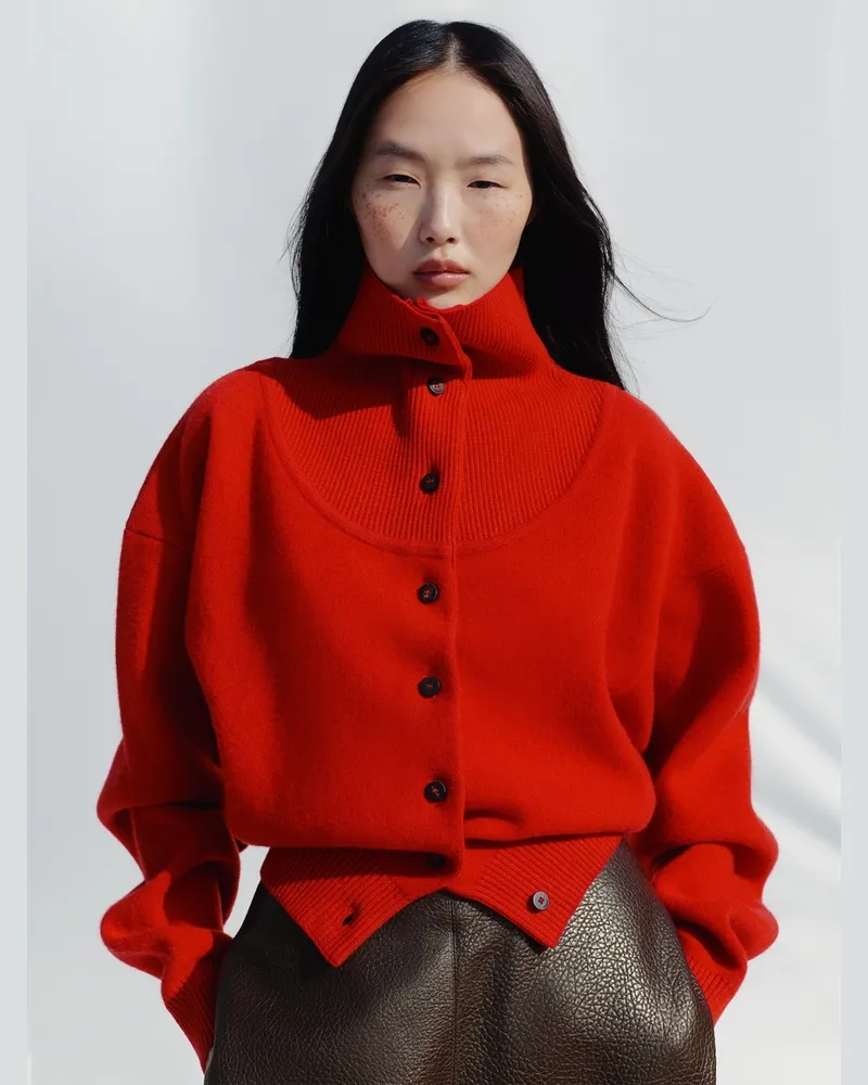 Jacquemus Der Pelota Cardigan - Rot Rot