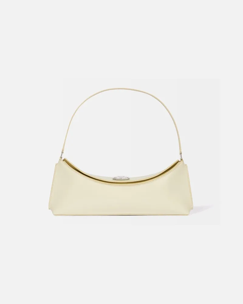 Jacquemus The Ovalo Clutch - Dusty Yellow Dusty