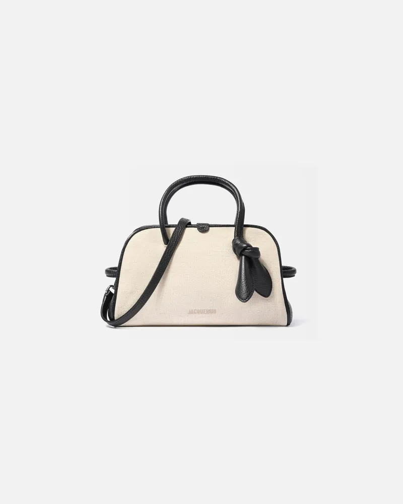 Jacquemus The Small Turismo - Light Greige/Black Light