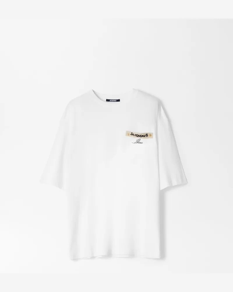Jacquemus The Plage Ibiza Resort T-shirt - Ibiza Patch White Ibiza