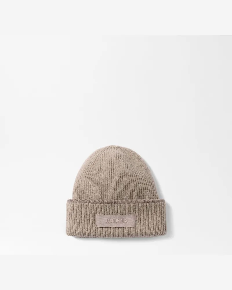 Jacquemus Die Gros Grain Mütze - Beige Beige