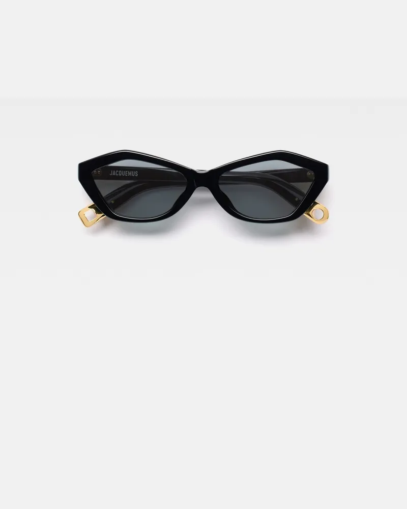 Jacquemus The Bambino Sunglasses - Black Black