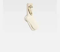 The Jacquemus Socks - Banana Print Yellow