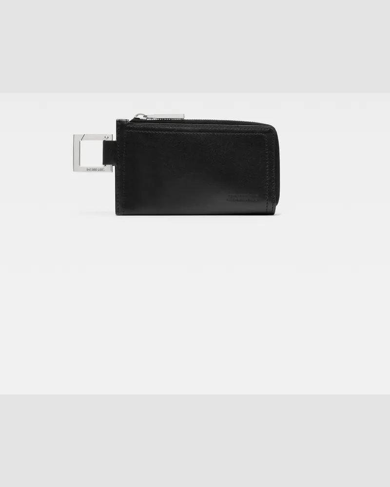 Jacquemus The Cuerda Zipped Wallet - Black Black