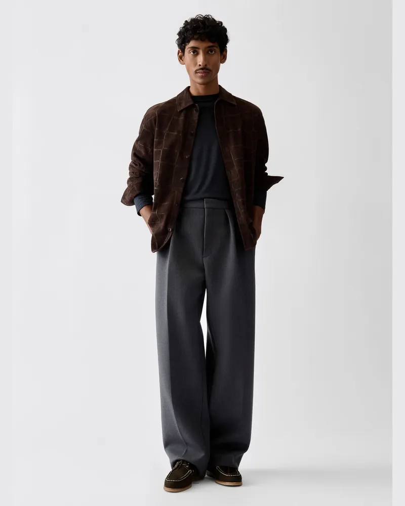 Jacquemus Die Citta Hose - Dark Grau Dark