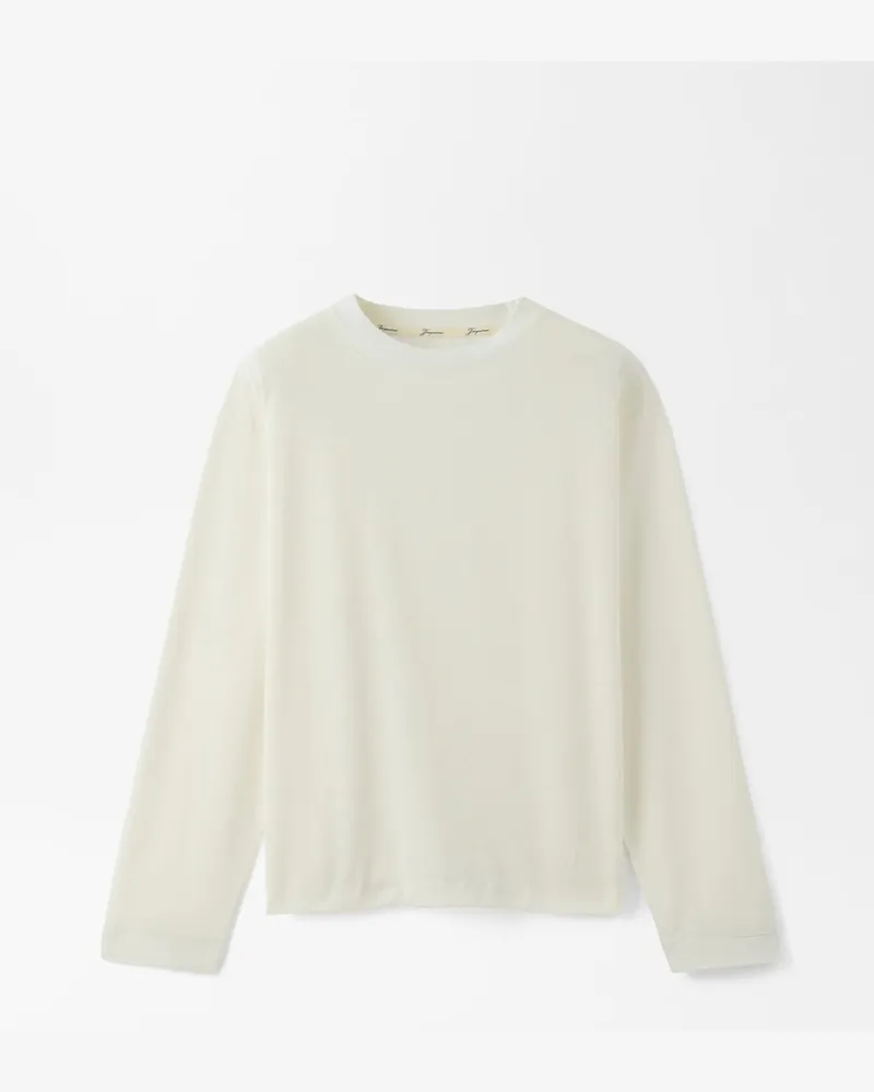 Jacquemus The Rond Carré Long-sleeve T-shirt - White White