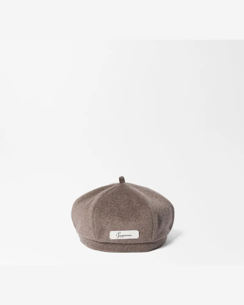 Jacquemus Die Cavallo Baskenmütze - Braun Braun