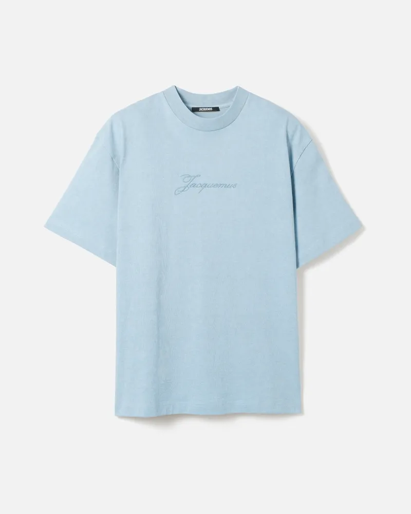Jacquemus The Pigfor Mento T-shirt - Blue Blue