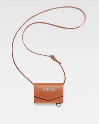 Jacquemus The Azur Cardholder - Light Brown Light