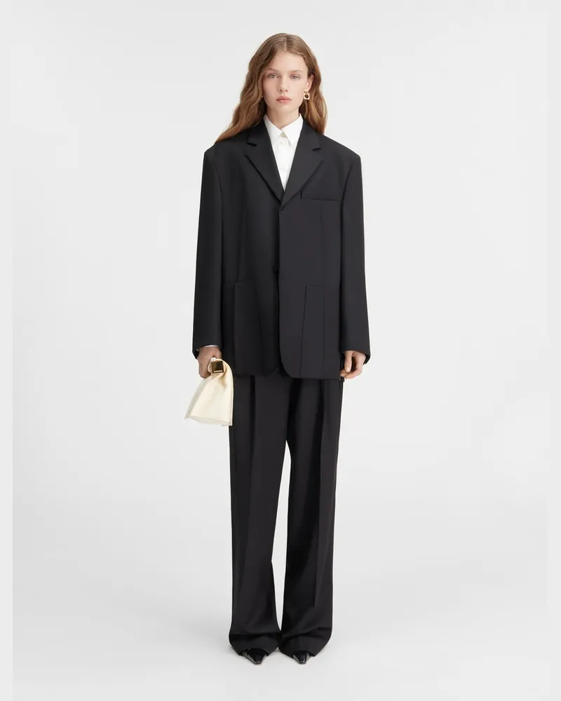 Jacquemus Die Man's Jacke - Schwarz Schwarz