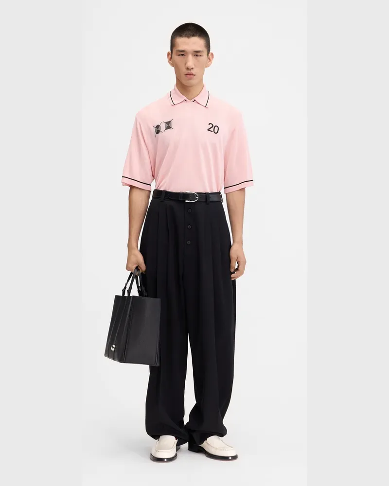 Jacquemus The Liga Polo Shirt - Light Pink Light