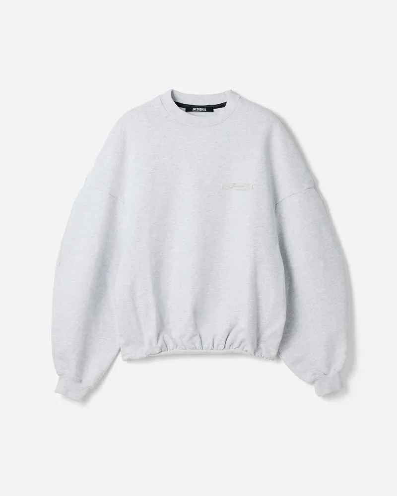 Jacquemus Le Sweatshirt Ruban - Grau Grau