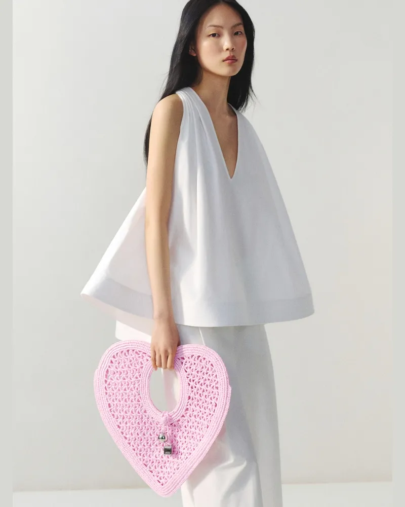 Jacquemus Das Norma Top - Weiß Weiß