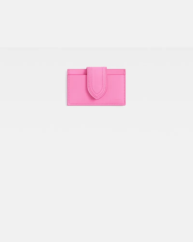 Jacquemus The Bambino Cardholder - Neon Pink Neon