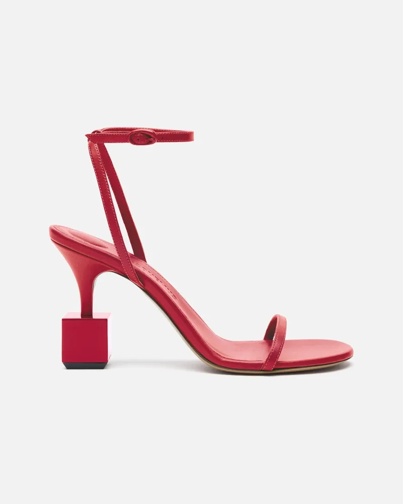 Jacquemus The Bisou Sandals - Red Red