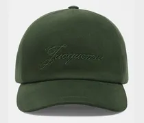 The Feltro Baseball Cap - Dark Green