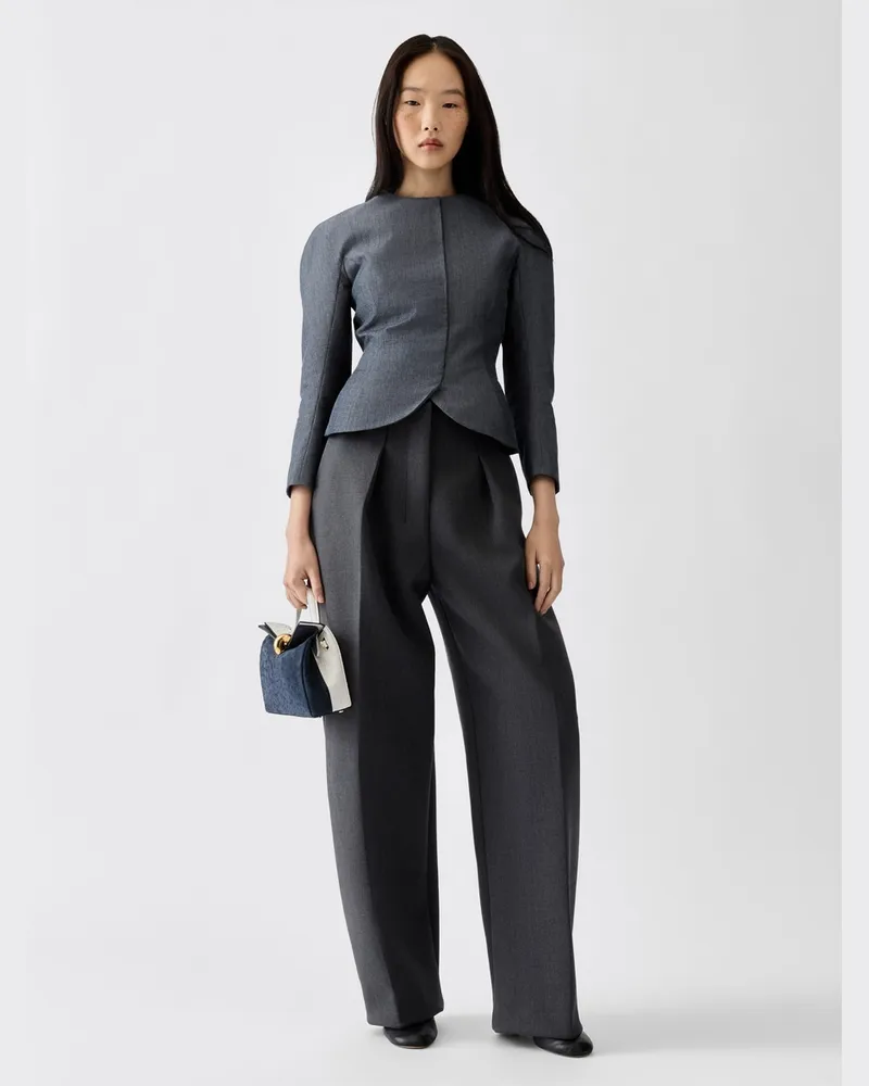 Jacquemus Die Palmier Jacke - Dark Grau Dark
