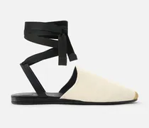 The Espadrilles Mules - Light Beige