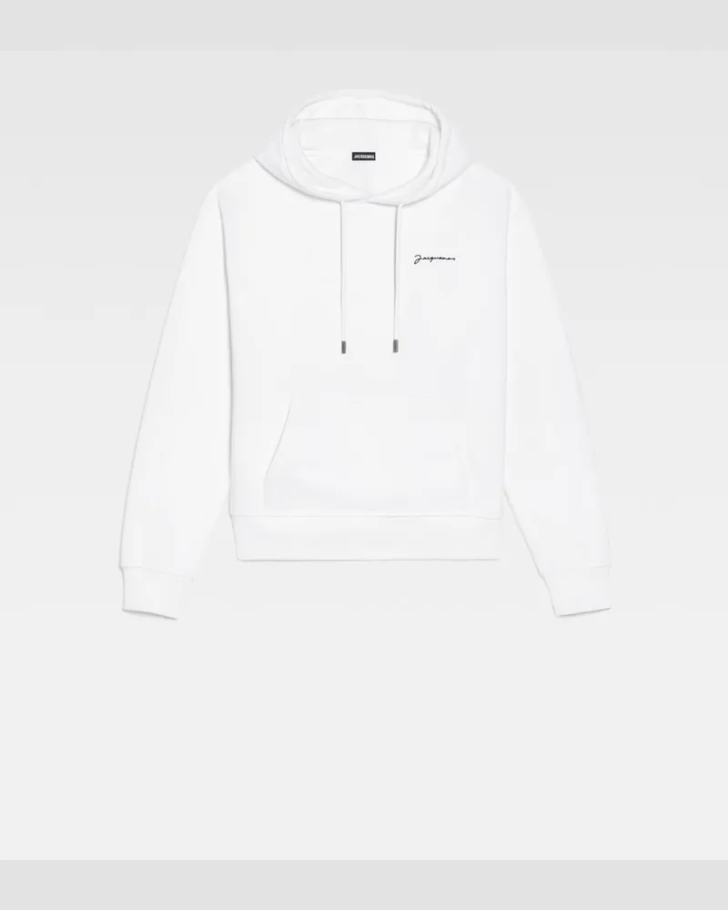 Jacquemus Le Sweatshirt Brodé - White - Gift Idea White