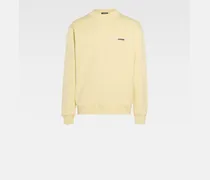 The Gros Grain Sweatshirt - Light Yellow