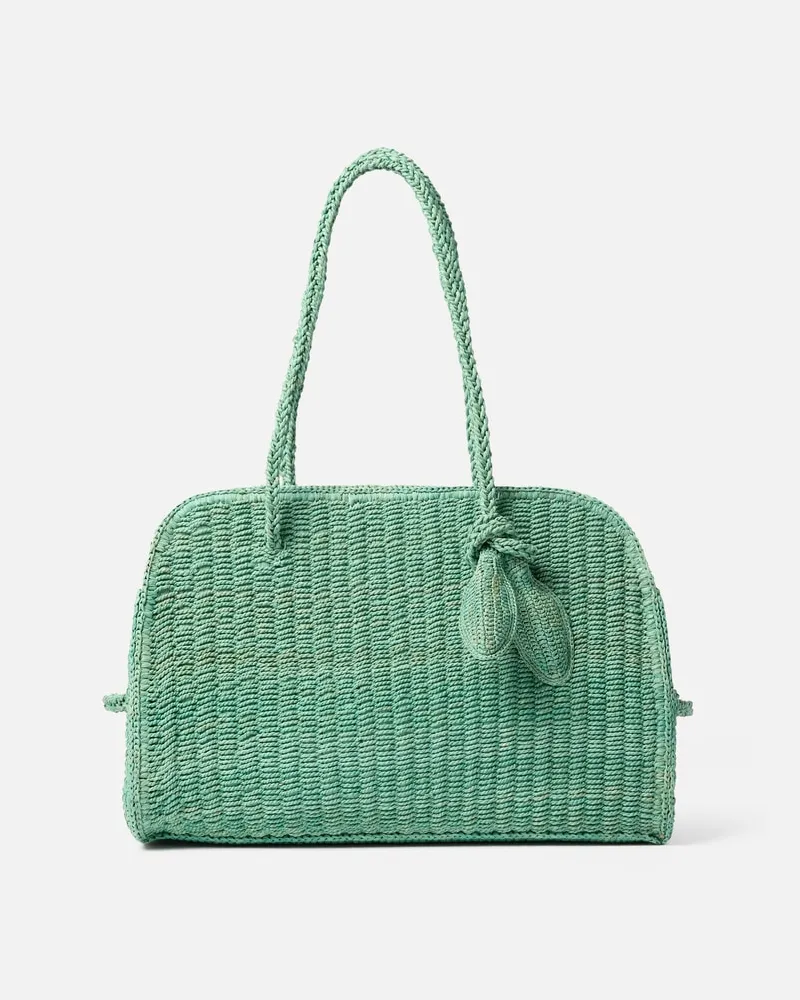 Jacquemus The Raffia Turismo - Turquoise Turquoise