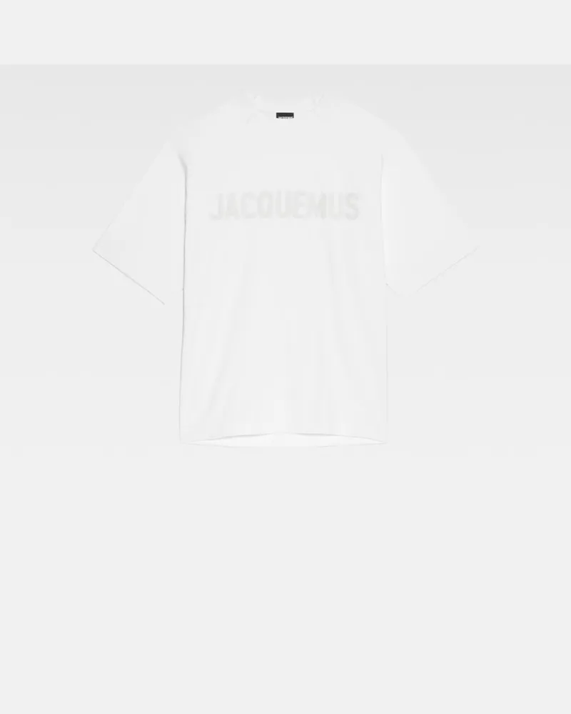 Jacquemus The Typo T-shirt - White White