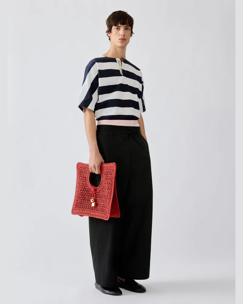Jacquemus Le Pantalon Marin - Schwarz Schwarz
