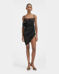 Jacquemus The Saudade Embroidered Dress - Black Black