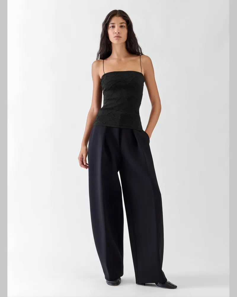 Jacquemus Das Giraffe Bustier - Schwarz Schwarz
