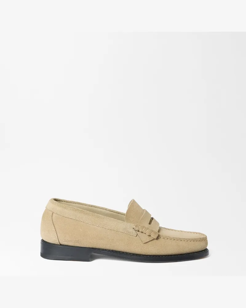 Jacquemus Die Palmier Loafer - Beige Dunkelbeige