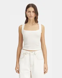 Jacquemus The Gros Grain Tank Top - White White