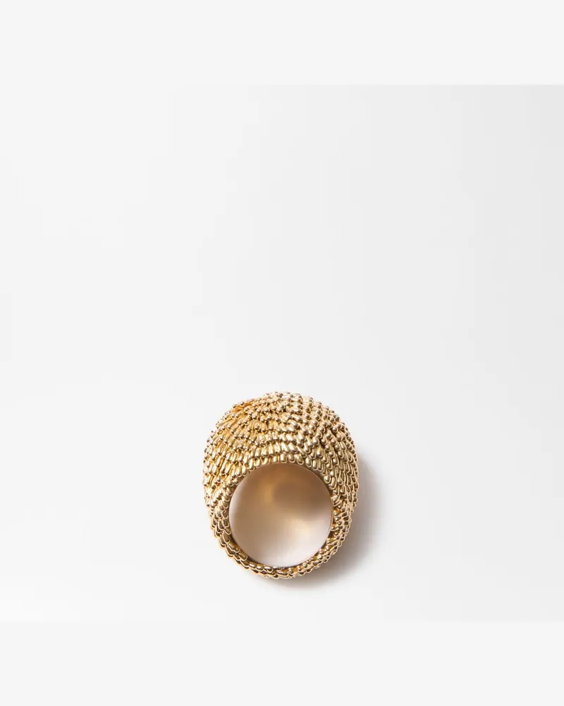 Jacquemus Der Hérisson Ring - Gold Gold