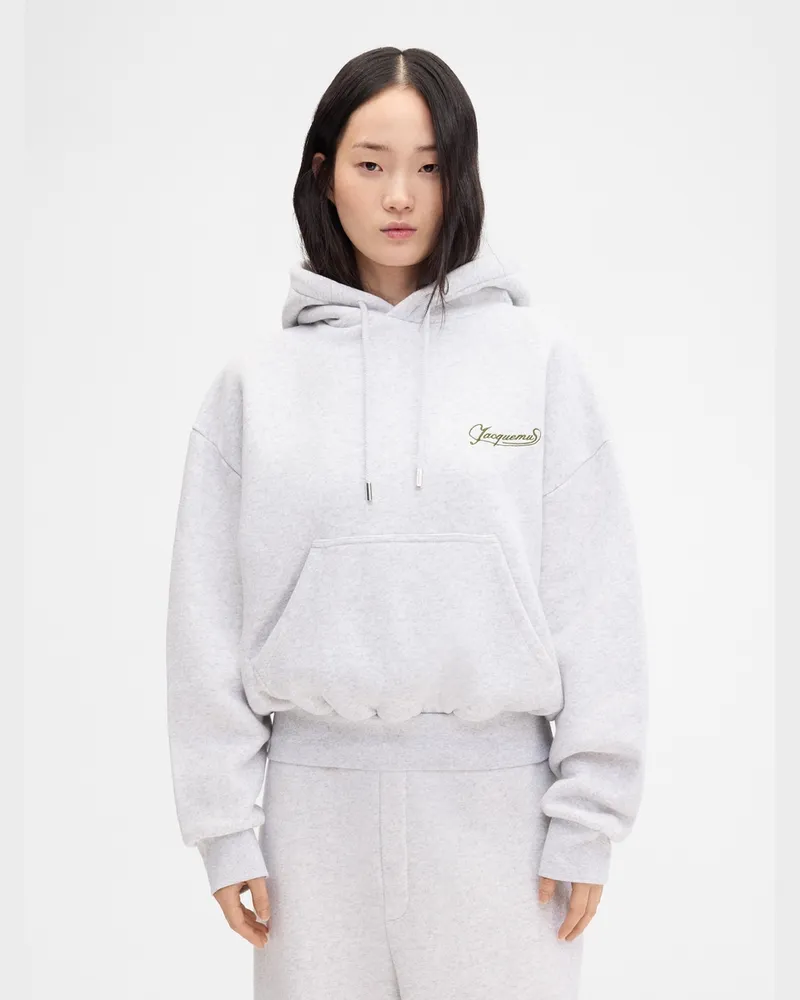 Jacquemus The Corto Hoodie - Uni Club Grey Uni