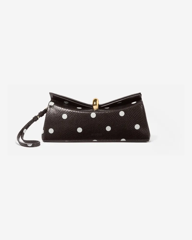 Jacquemus Die Valérie Clutch - Schwarz / Light Weiß Schwarz