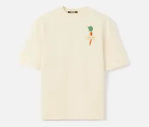 Das Karotten-T-Shirt - Carrot Patch Weiß