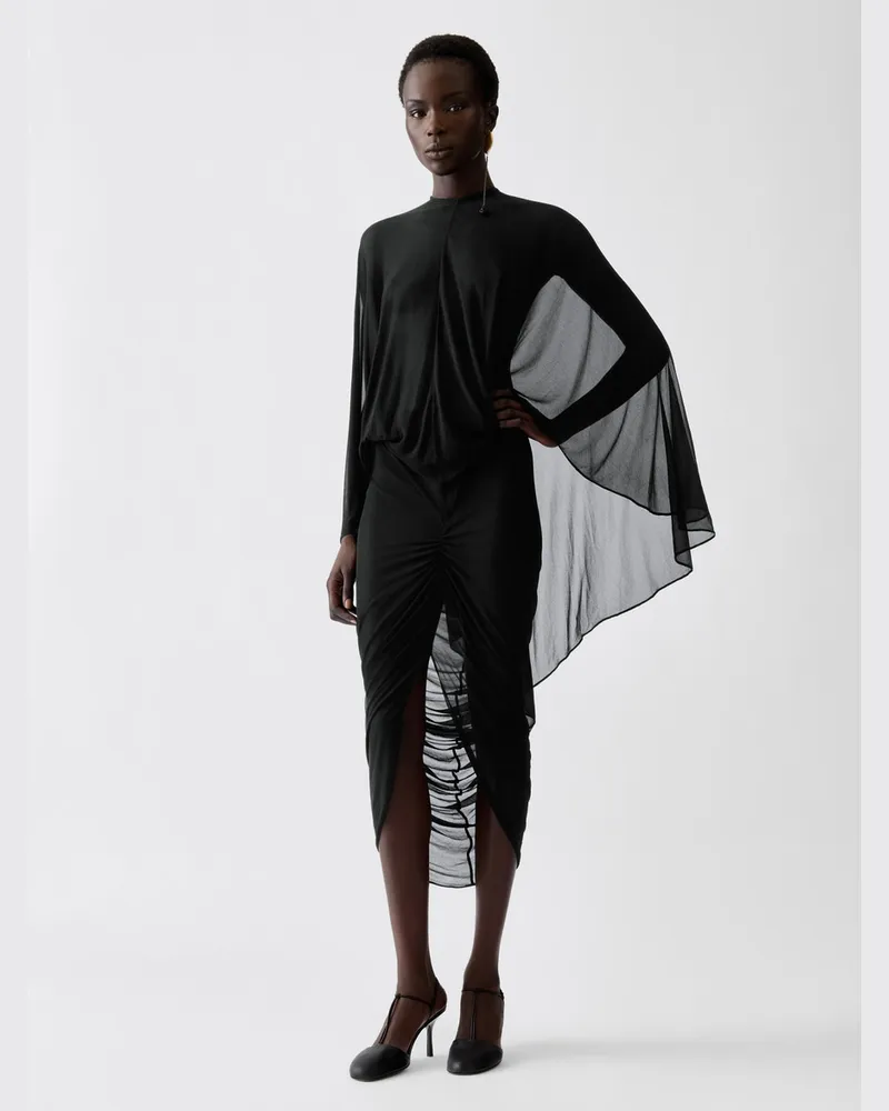 Jacquemus Das Noche Kleid - Schwarz Schwarz